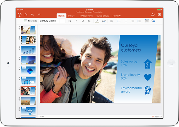 Office for iPad 正式登場，iOS、Android 手機版 Office Mobile 開放免費使用