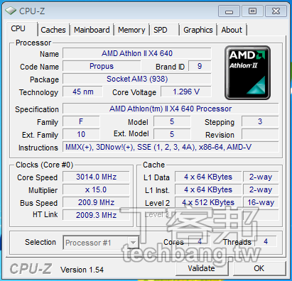 Athlon X4 640，貴了一千，超到3.6GHz | T客邦