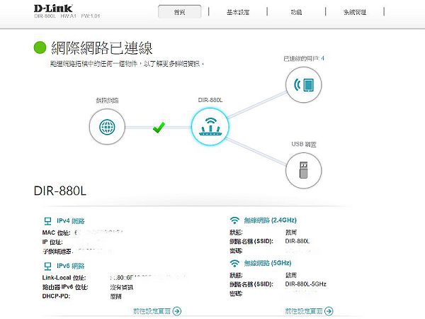 《金獎優評》D-Link DIR-880L AC 1900 雙頻 Gigabit 無線路由器體驗紀實