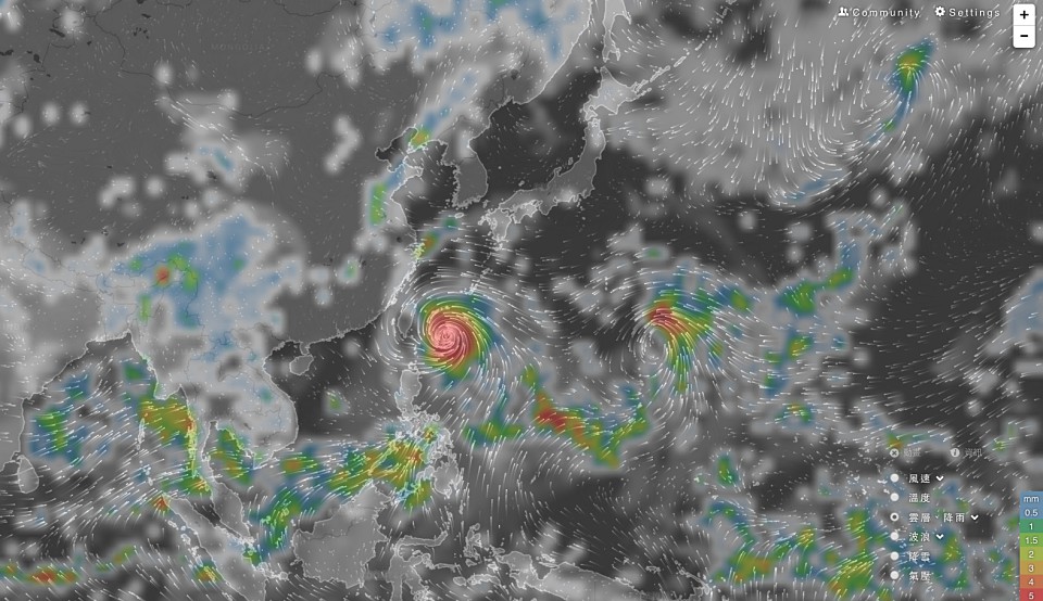 凱米颱風跑到哪？颱風動態、停班停課與即時降雨，一次找好懶人包