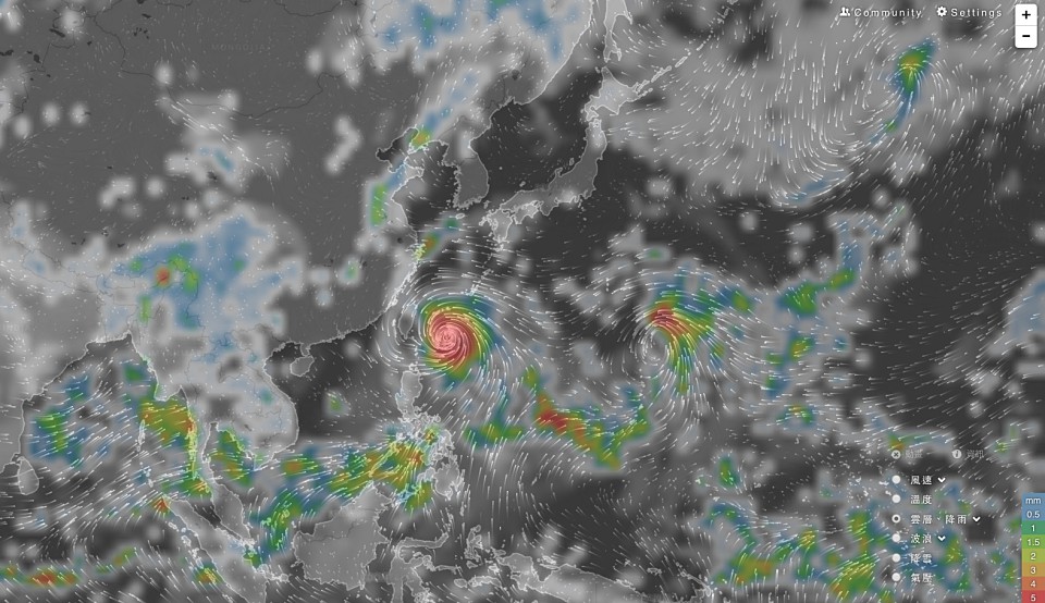 卡努颱風跑到哪？颱風動態、停停課與即時降雨 懶人包總整理