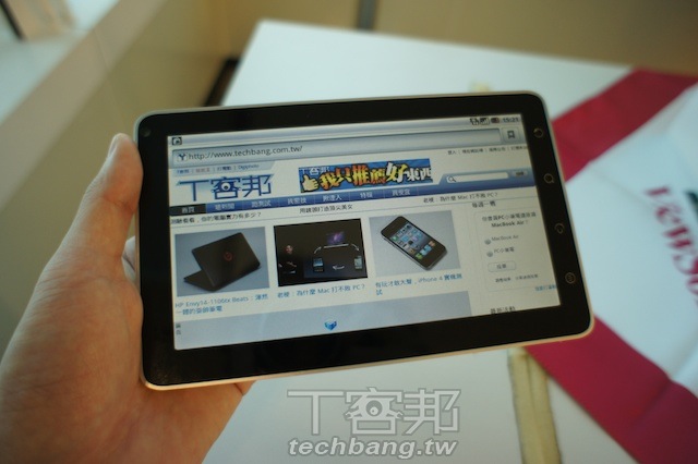 View7 7吋平板有沒有搞頭?ViewPad 7 搶先試玩 | T客邦