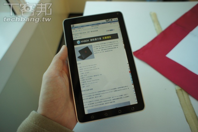 View7 7吋平板有沒有搞頭?ViewPad 7 搶先試玩 | T客邦