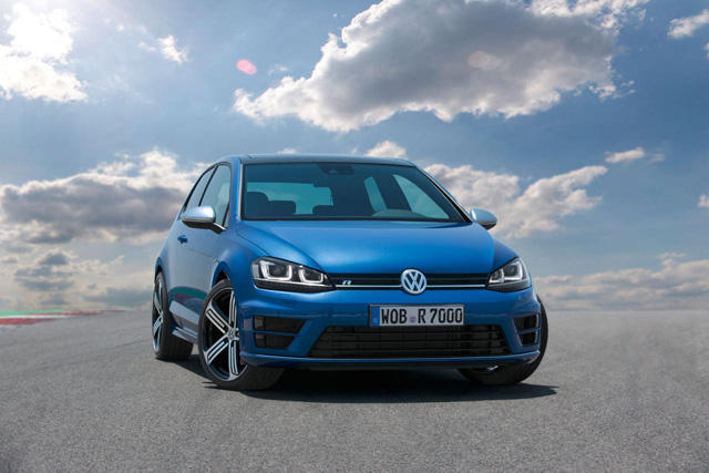 VW發佈最新 Golf R賽道奔馳影片與原廠圖片，讓人熱血沸騰的性能鋼炮!