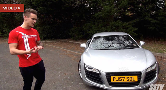 靠 YouTube頻道發財，23歲青年換 Audi R8超級跑車了！