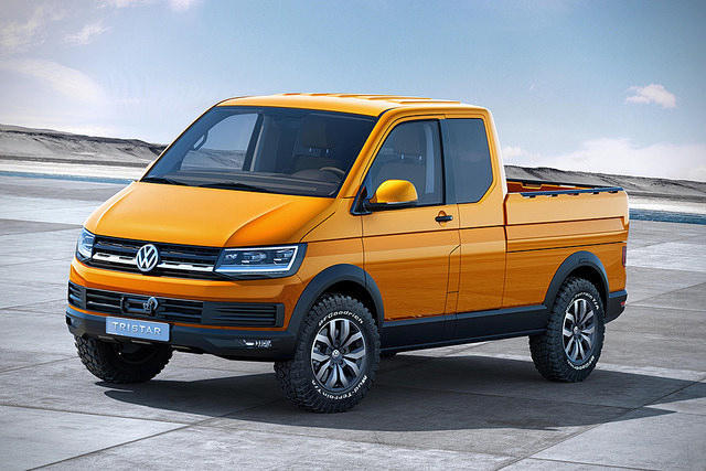 到底是商用車還是貨卡 Vw Tristar概念車 T客邦