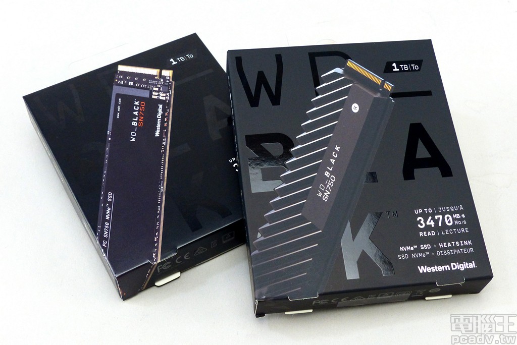 配備EKWB 散熱片大幅降溫，WD Black SN750 NVMe SSD 散熱片版本對比