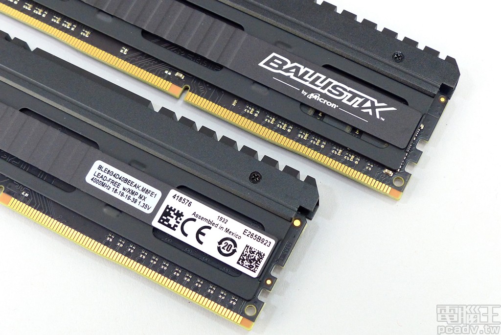 Micron E-die 再次發威，Ballistix Elite DDR4-4000 8GB x 2 16GB kit 雙通道套裝超頻實測 ...