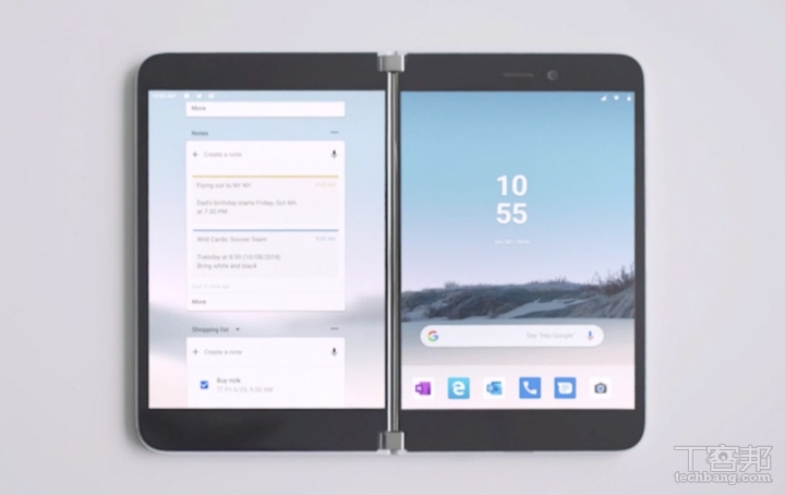 微軟又做新手機了！雙螢幕 Surface Duo 採用 Android 系統