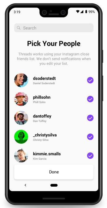 Instagram 推出全新通訊app Threads 給你與 摯友 專屬的私密空間 T客邦