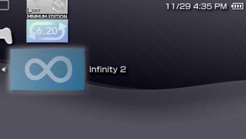 進入自製韌體環境後，接著執行Infinity安裝程式。
