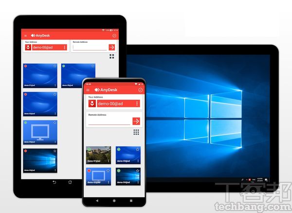 遠端桌面軟體也推出行動版本，甚至不需電腦就能遙控多台裝置，提供更即時性的遠端工作需求。