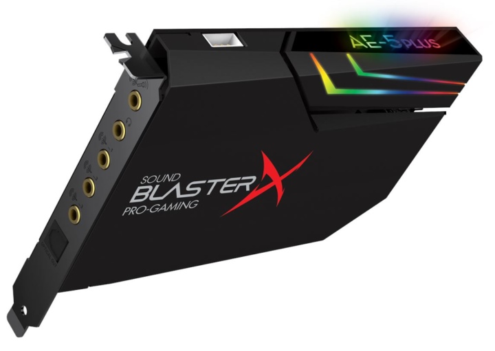 Creative推出sound Blasterx Ae 5 Plus音效卡 當然少不了炫炮rgb效果 T客邦