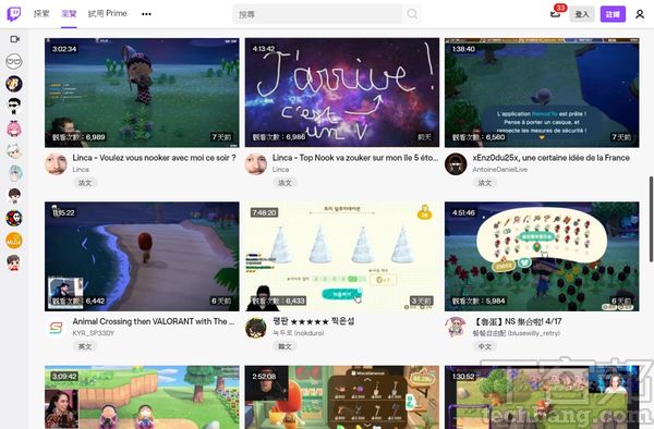 由于任天堂直播解禁,Switch热门游戏影片在各大平台上的能见度也越来越高。