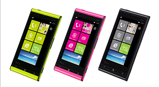 KDDI 首支Windows Phone Mango 手機：多彩防水TOSHIBA IS12T | T客邦