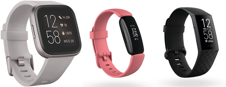 Fitbit Versa 2、Inspire 2 和 Charge 4 健康穿戴裝置現也支援 App 中「健康指標數據變化」。