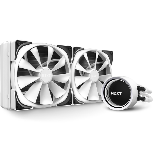 Nzxt發布h510 Flow機殼 白色kraken水冷及c系列銅牌電源供應器 T客邦