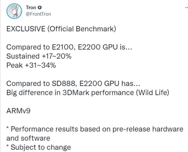 三星Exynos 2200峰值GPU性能將提升34%，預料可輕取高通驍龍888