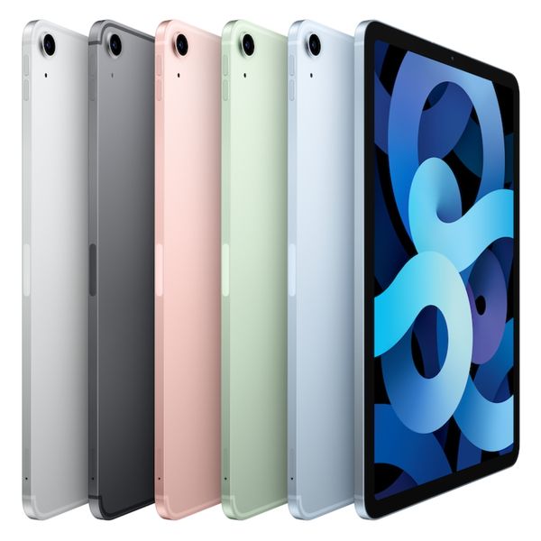 改採 iPad Pro 的計元素之外，並一口氣推出太空灰、銀色、玫瑰金、綠色、天藍色，一共五種顏色，與 iPad Pro 相比，更強調高性價比。