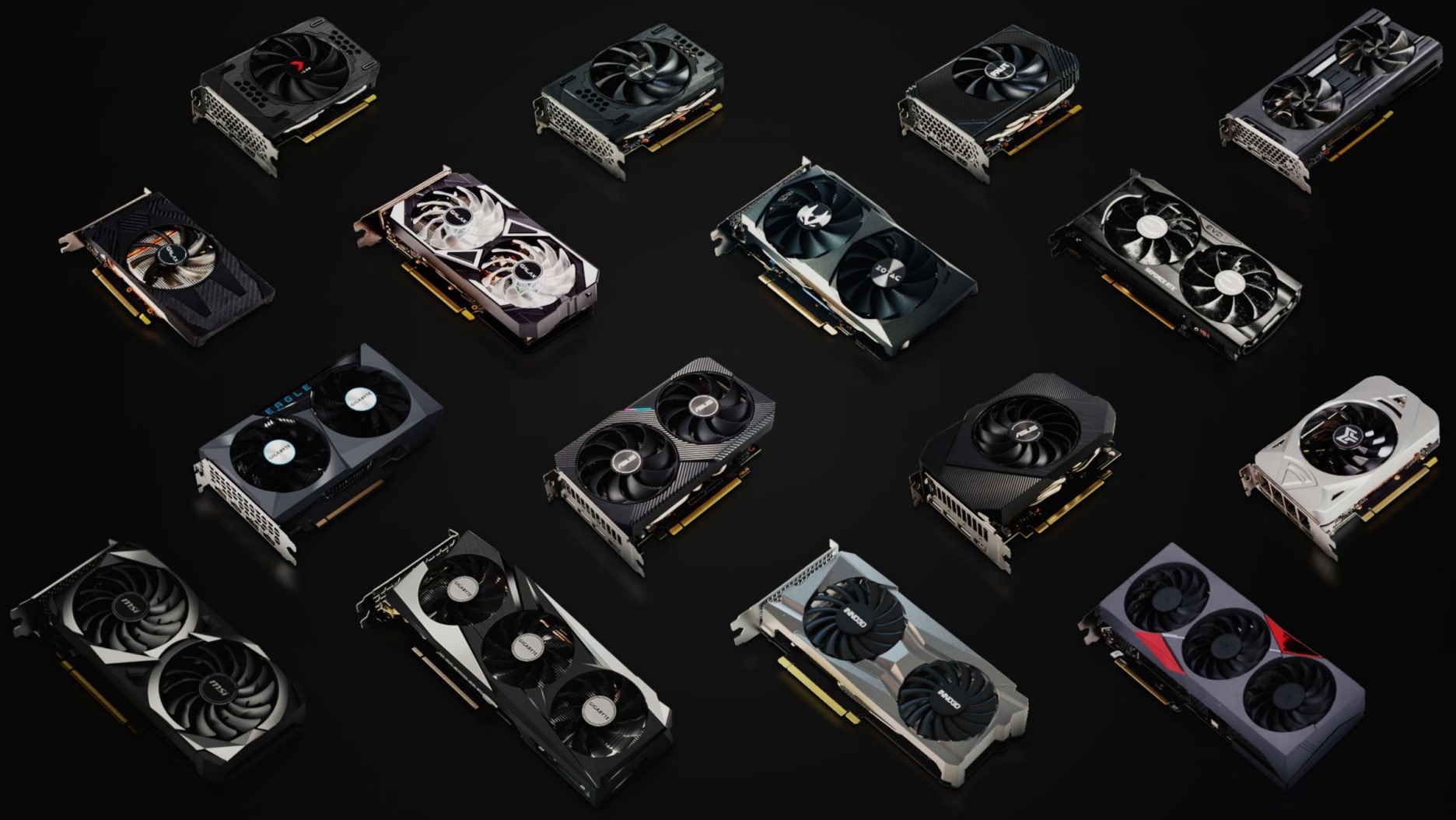 NVIDIA將不會推出公板GeForce RTX 3050，將由合作夥伴推出多款自製卡。