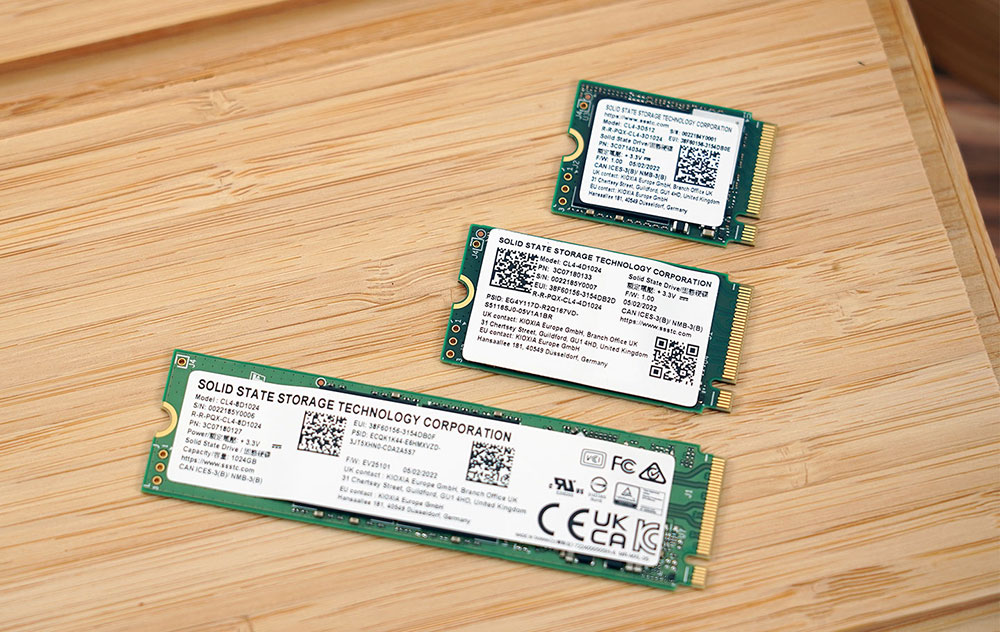建興儲科技所推出的 SSSTC CL4 系列均為工級 SSD，採用最先進的 BiCS5 3D NAND 技術，並支援高效能的 PCIe Gen 4 x4 介面。