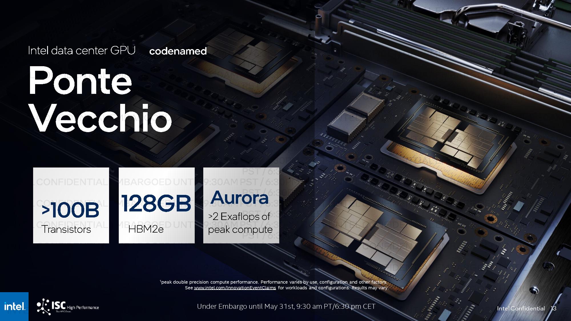Intel公開下一代資料心GPU Rialto Bridge，將整合160個Xe核心