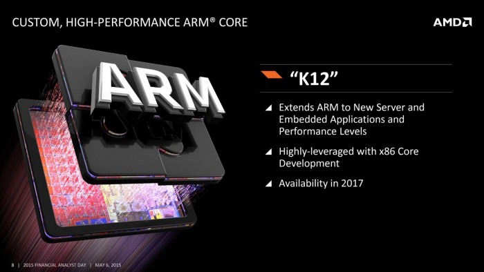 「晶片之神」Jim Keller吐槽 AMD在其離職後，砍掉了K12 ARM CPU計畫相當愚蠢