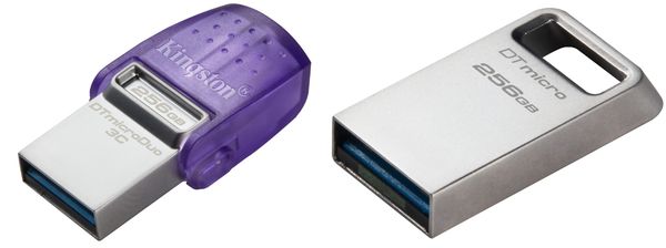 DataTraveler microDuo 3C 與 DataTraveler Micro 兩款 USB隨身碟擁有五年產品保固