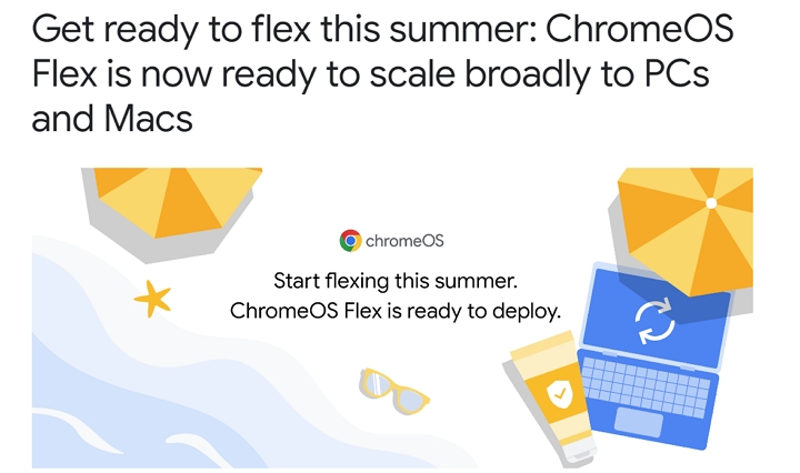 ChromeOS Flex 式版推出，動手將老舊 Windows 電、MacBook 都變 Chromebook