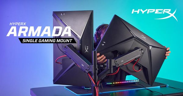 釋放你的桌面空間！HyperX推出全新Armada 25及27吋電競螢幕