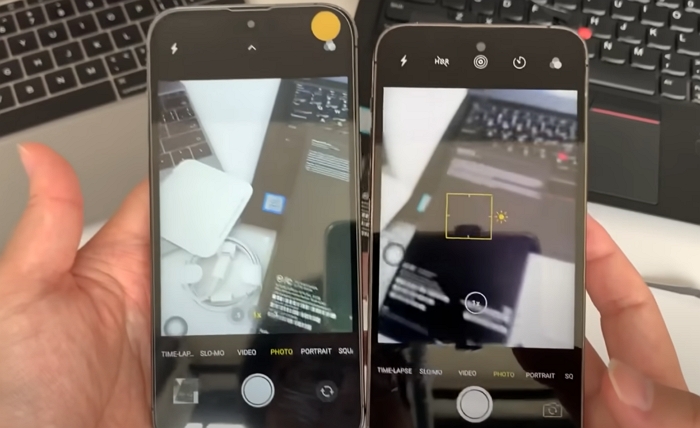 山寨版Android iPhone 14 Pro Max出爐，一次看兩隻、驚嘆號做好做滿