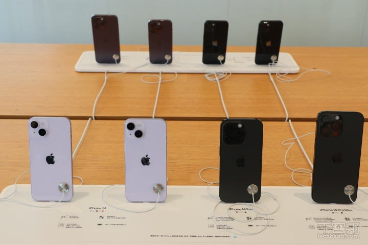 iPhone 14 Pro 系列全色系動眼看，最受迎的是 Pro 系列深紫色