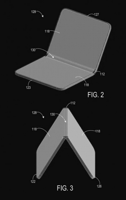 微軟為Surface Duo 3 Android手機申請專利，螢幕可兩面摺疊