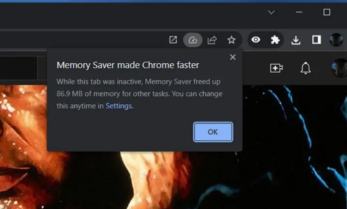 Chrome將新增「Memory Saver」功能，告訴你每個頁籤可釋放多少記憶體