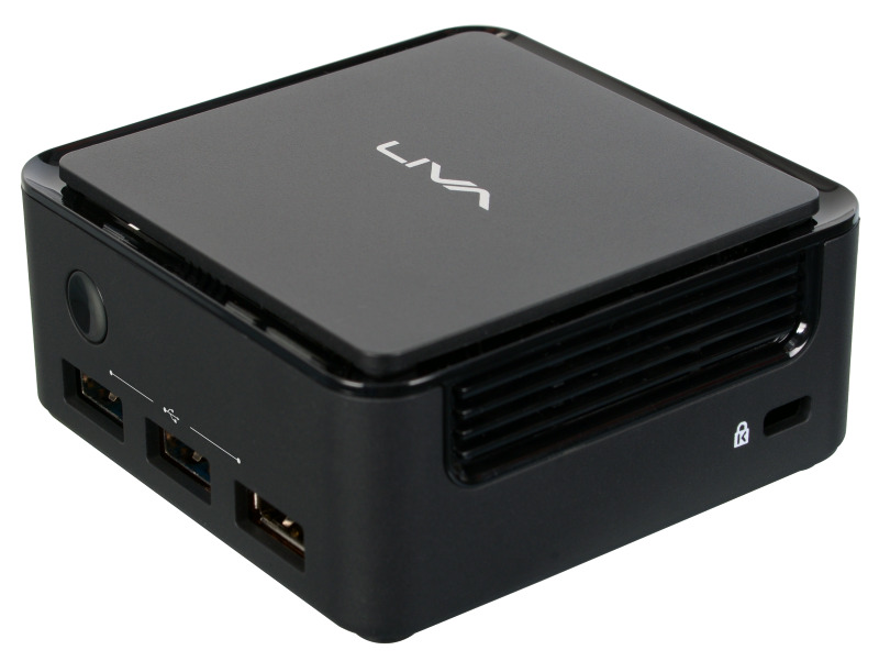LIVA Q3D及Q3H是載Intel Jasper Lake處理器的迷你電腦，其Q3H還具有HDMI輸入端。