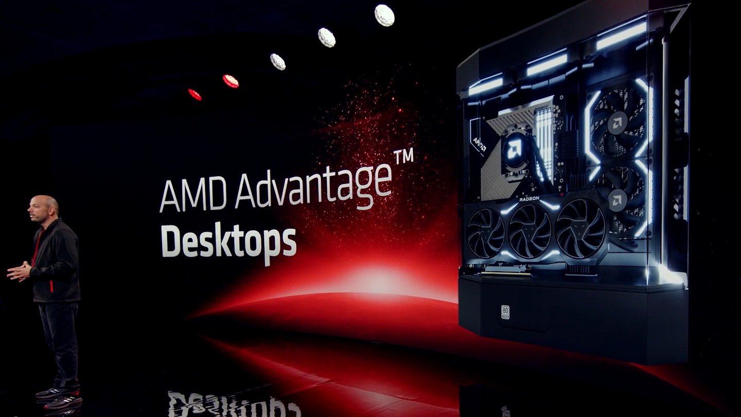 外AMD也將與合作夥伴共同推出Advantage計框架桌上型電腦。