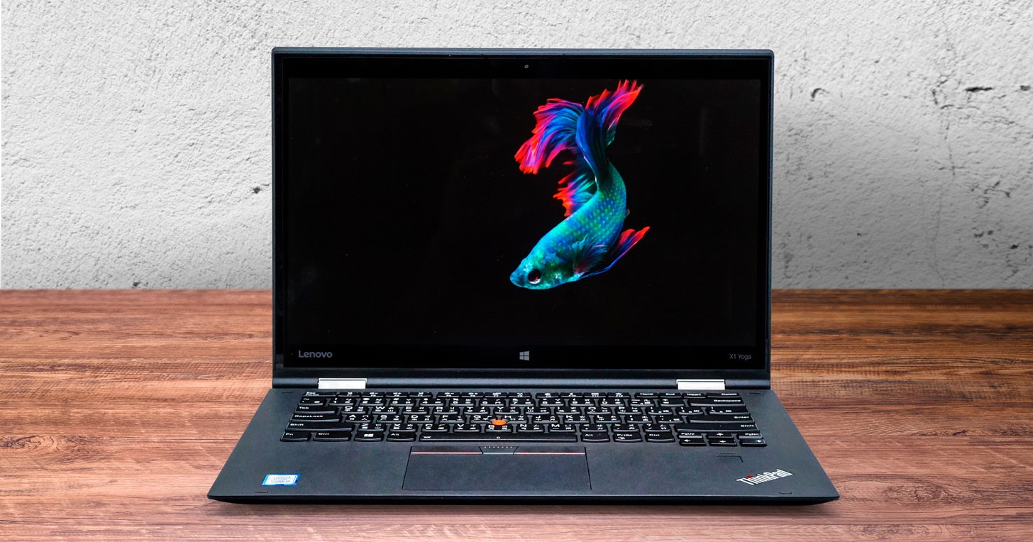 首度載 OLED 面板的 ThinkPad X1 Yoga，將電的顯示效果提升到另一個層次。