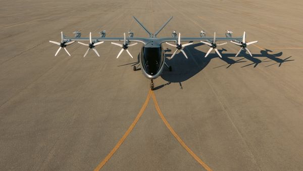 來源： Archer。美國航空公司 Archer Aviation 旗下最新款電動垂直起降飛行器（ eVTOL ）Midnight，將採用能元科技位於高雄小港新廠所生產的21700鋰三元高鎳電池。