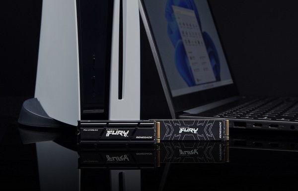 Kingston FURY Renegade SSD推出全新散熱片版本，PS5擴充升級如虎添翼