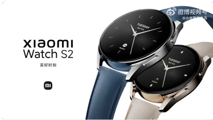 小米手錶 S2 外觀公佈：全新雙尺寸計，多款時尚錶帶