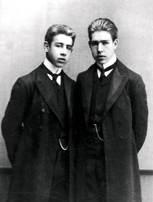 The Bohr Brothers, source: Niels Bohr Archives