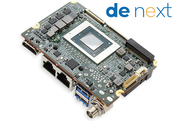DE Next-V2K8是款採用Ryzen Embedded V2000處理器的單板電腦。