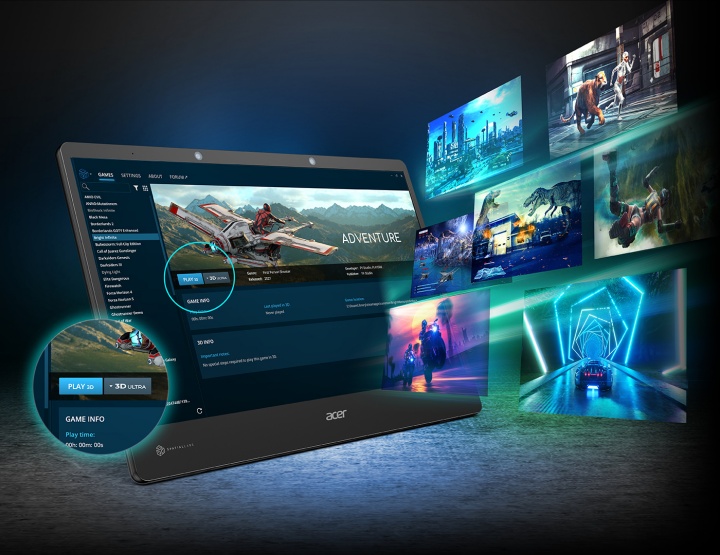 Acer發表全新Swift Go輕薄電系列，SpatialLabs TrueGame導入3D Ultra遊戲模式