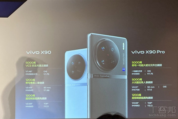 vivo 在台發表 X90 Pro/X90 觀星旗艦機，首天機 9200 雙晶片與一吋感光元件，售價 27,888 元起
