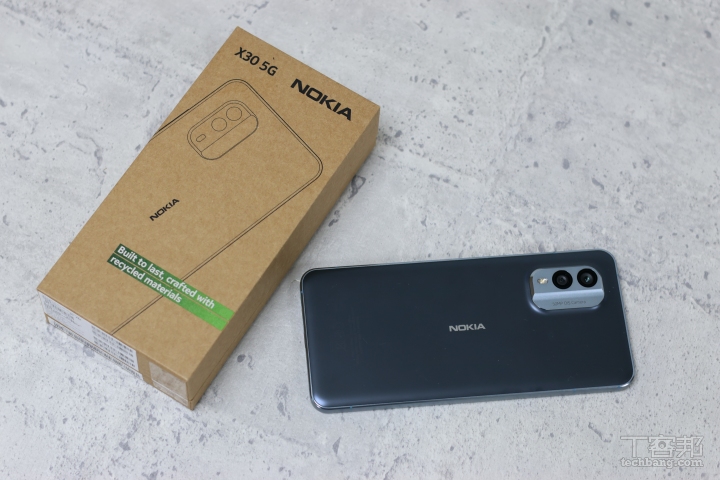 主打環保概念的永續階機 Nokia X30 5G 開箱評測