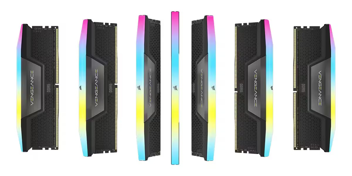 其Vengeance RGB系列產品具有彩色燈光效果。