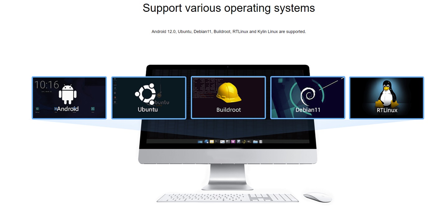 ROC-RK3588S-PC支援多種作系統，也支援RTLinux，更適合用於打造IoT裝置。