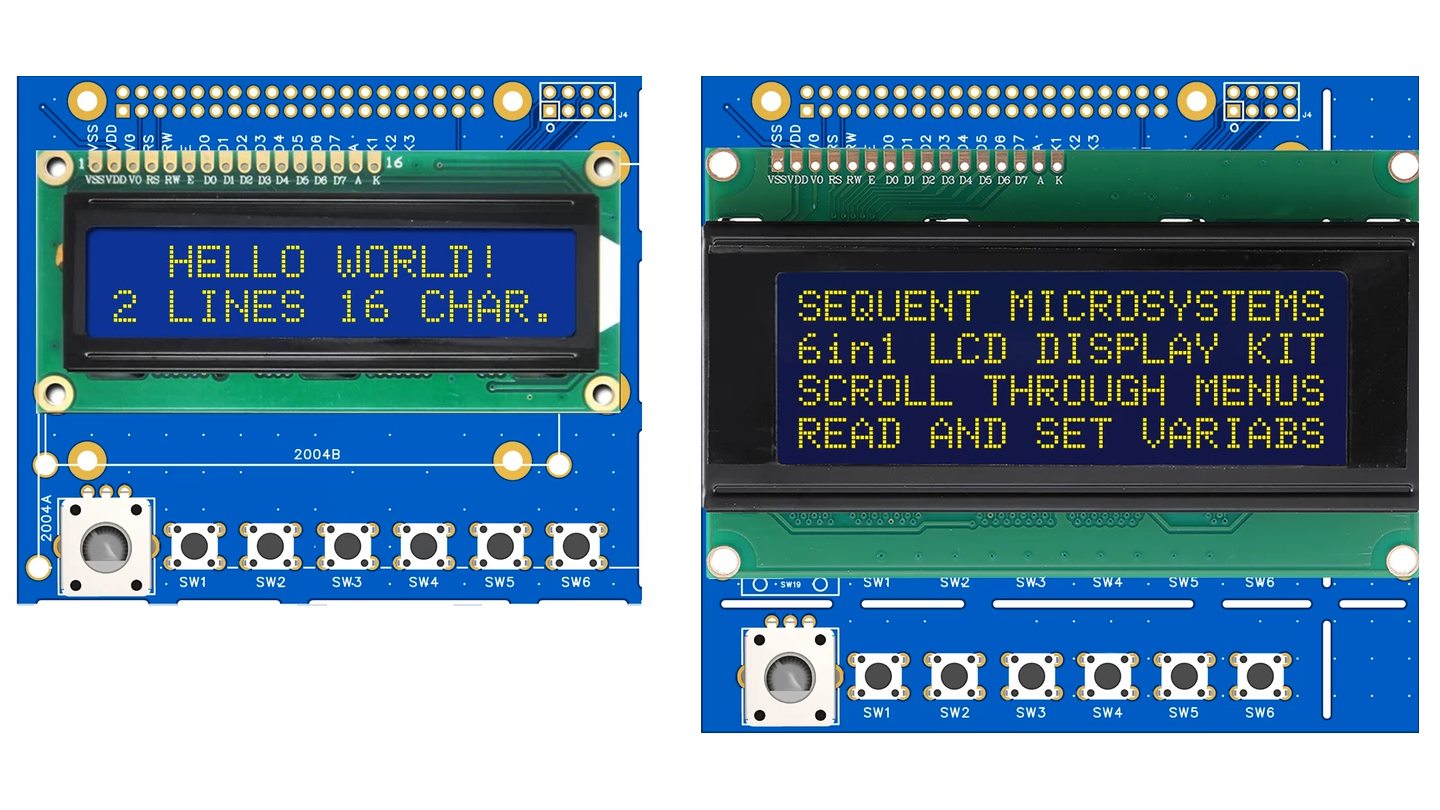 LCD Display Adapter HAT能夠配不同尺寸的小型LCD使用。