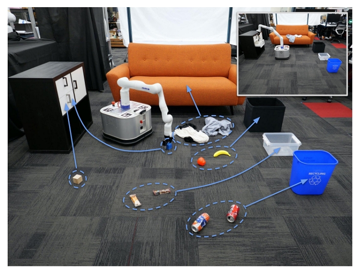 衣服丟滿地？使用 GPT-3 模型，研究人員發展出可以幫你撿玩具、分類衣物的家務機器人