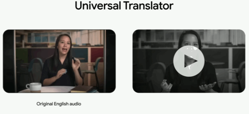 Google的AI 影片翻技術Universal Translator：不但能同口成各種語言，連人物嘴型都能配合